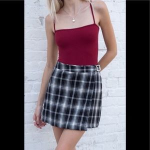 Brandy melville plaid emerson skirt